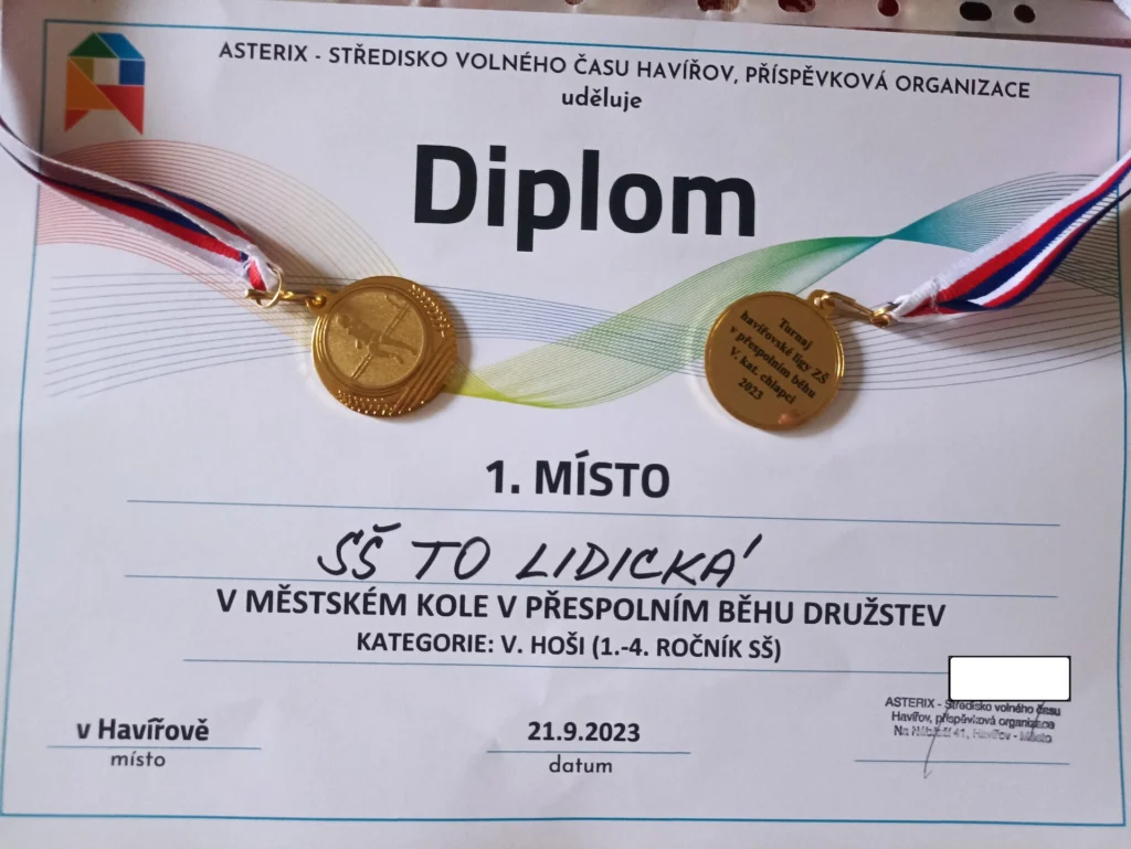 První vítězství v Havířovské lize středních škol 2023