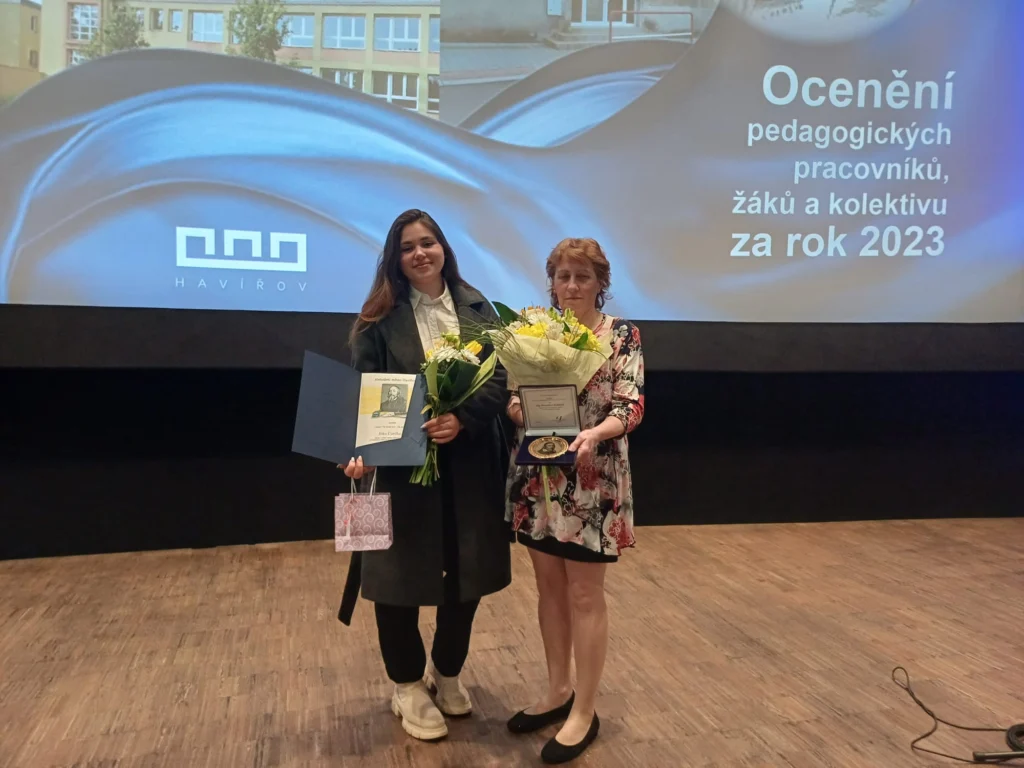 Město Havířov slavnostně ocenilo pedagogické pracovníky a žáky 2024
