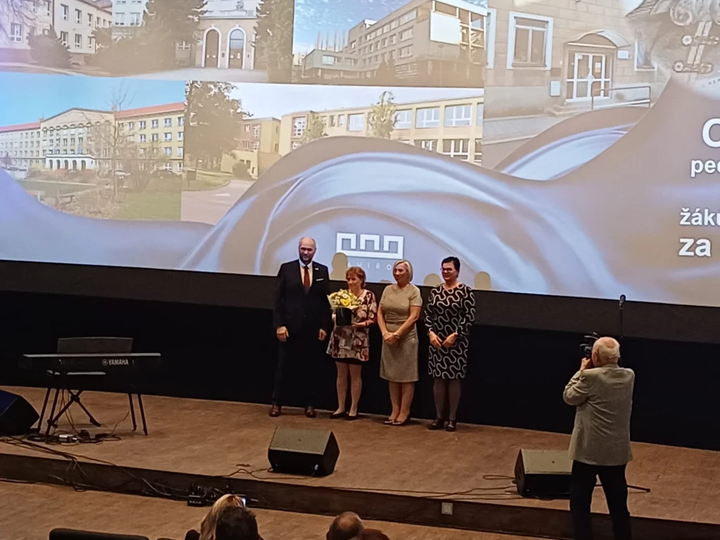 Město Havířov slavnostně ocenilo pedagogické pracovníky a žáky 2024