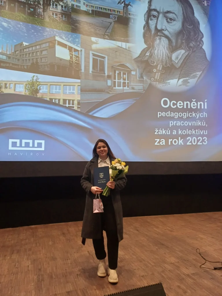 Město Havířov slavnostně ocenilo pedagogické pracovníky a žáky 2024