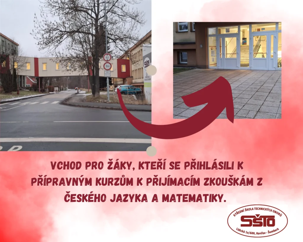 Přípravné kurzy k přijímacím zkouškám z Českého jazyka a Matematiky 2025/2026