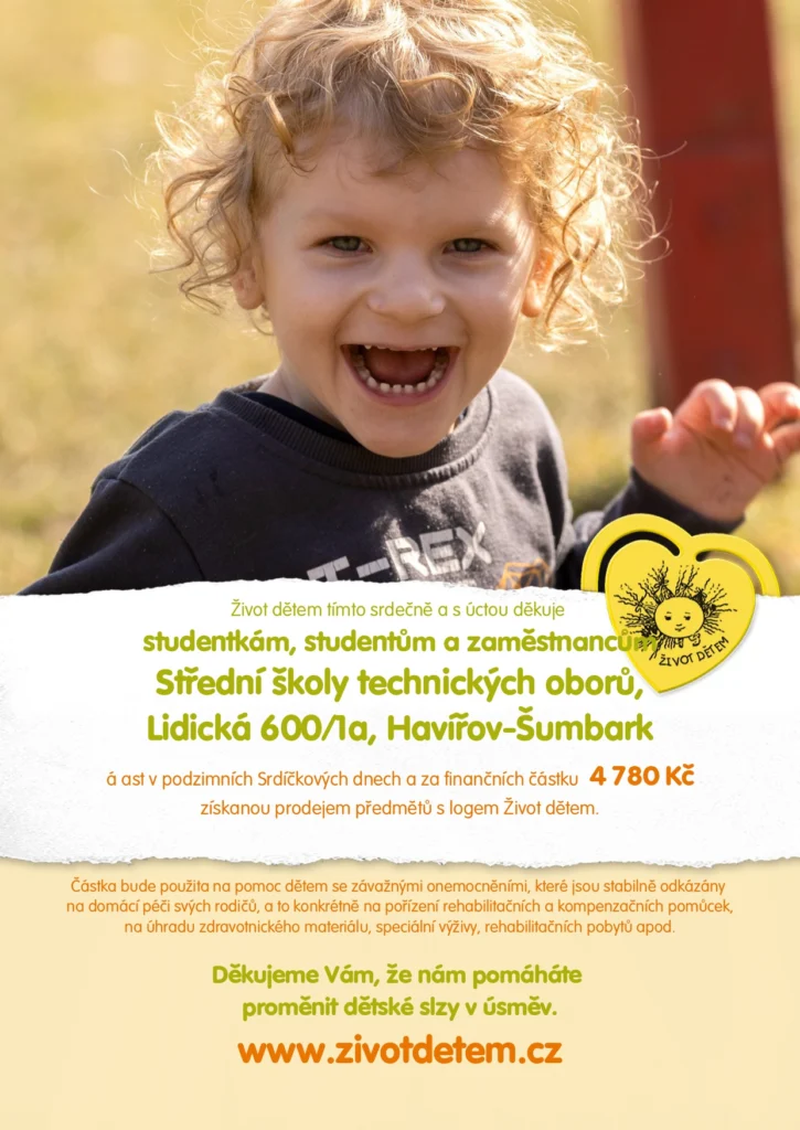 Srdíčkem pro dětský úsměv 2025