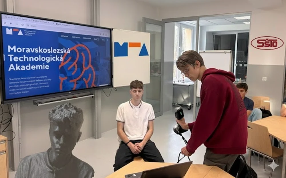 Inovace ve výuce IT: Profesionální 3D skenování na naší škole 2025 – fotografie
