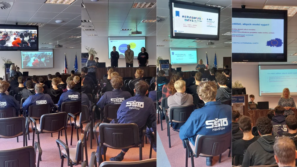 Úspěšný Erasmus Day: Sdílení zkušeností 2024 – fotografie