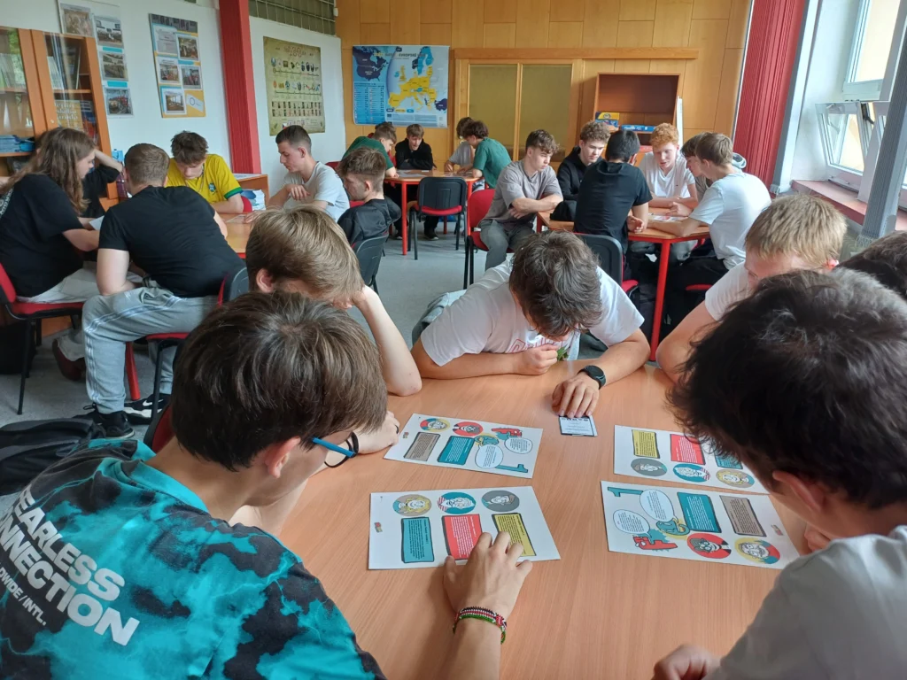 Euroscola – junior vyslanci EP – fotografie