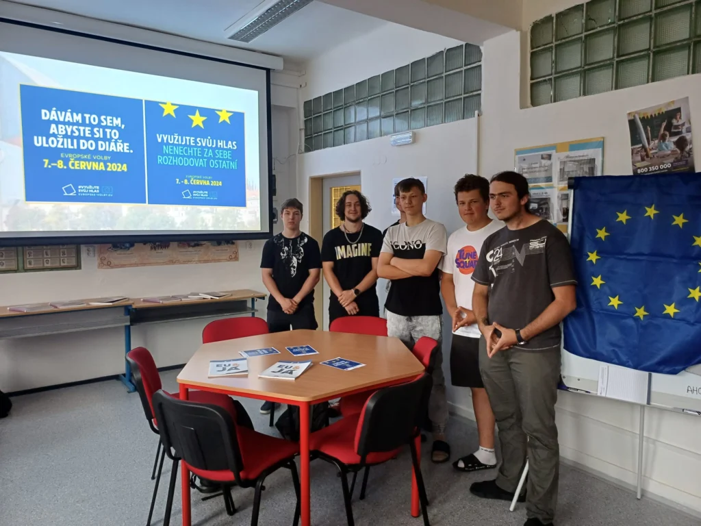 Euroscola – junior vyslanci EP – fotografie