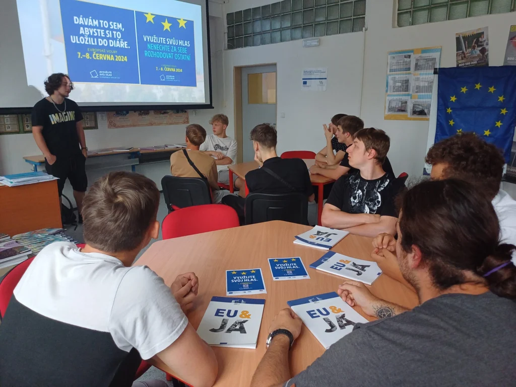 Euroscola – junior vyslanci EP – fotografie